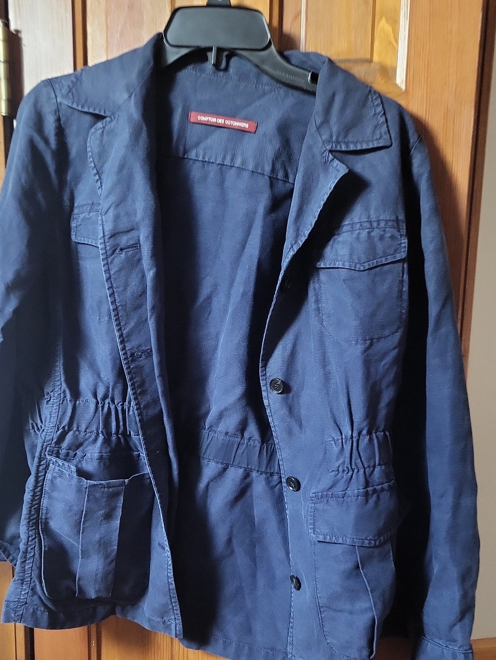 Woman's Navy Utility Jacket